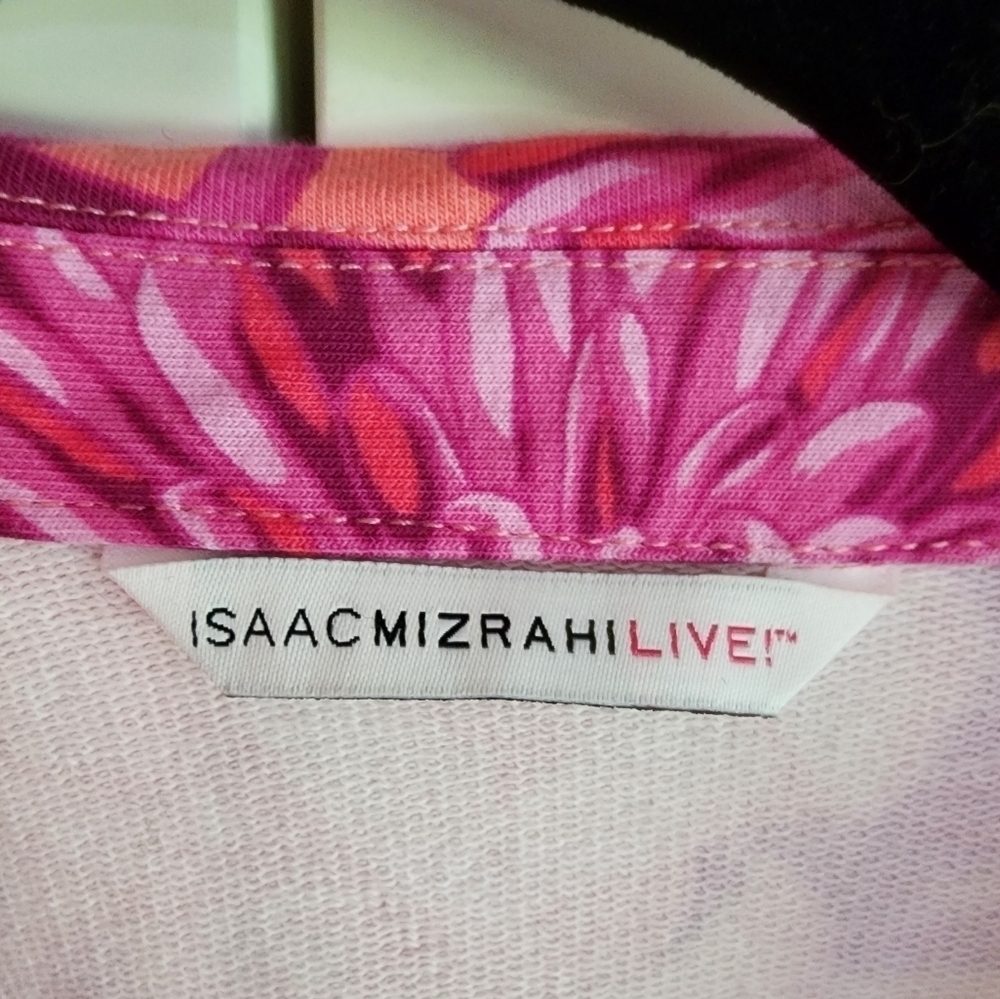 Isaac Mizrahi Live MultiColor Floral Button Blazer/Jacket - Picture 5 of 11